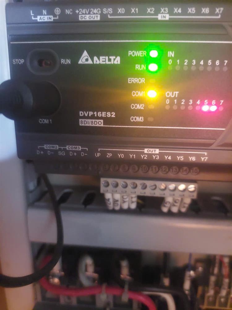 Crack PLC Delta DVP16ES2 8DI/8DO